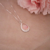 Ingvild aurora pink opal